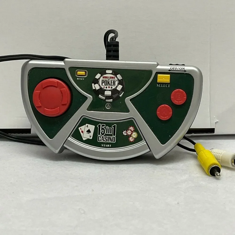 World Series of Poker 15-in-1 Casino TV Plug It & Play Arcade